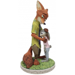 Disney Showcase - Nick And Judy Hug Me Figurine (Zootopia)
