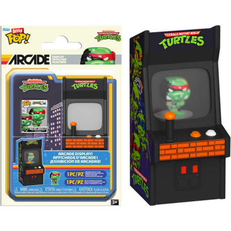 Teenage Mutant Ninja Turtles - Michelangelo Bitty Pop! Arcade Display Vinyl Figure