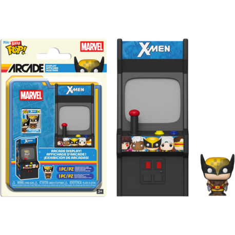 X-Men - Wolverine Bitty Pop! Arcade Display Vinyl Figure