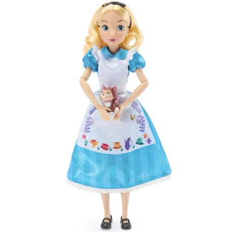 Disney Alice Classic Doll with Sidekick, Alice in Wonderland