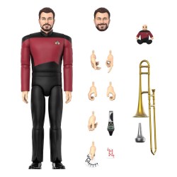Star Trek: The Next Generation Ultimates Action Figure Commander Riker 18 cm