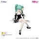 Hatsune Miku Noodle Stopper PVC Statue Flower Fairy White Rose 14 cm