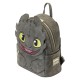 Loungeflly How To Train Your Dragon - Toothless Cosplay 10” Faux Leather Mini Backpack