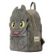 Loungeflly How To Train Your Dragon - Toothless Cosplay 10” Faux Leather Mini Backpack