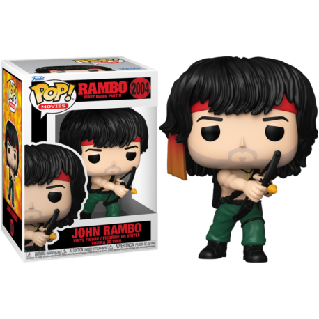 Funko Pop 2004 John Rambo with Bow, Rambo: First Blood. Part 2