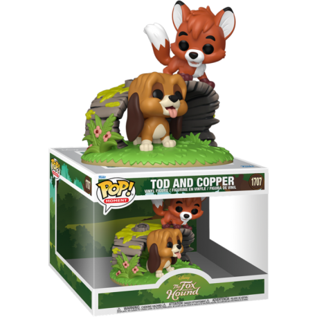 Funko Pop 1707 Tod & Copper, The Fox and the Hound