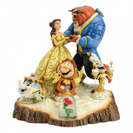 Disney Traditions - Tale as Old as Time (Carved by Heart Beauty and The Beast)