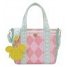 Loungefly Mickey & Friends - Tennis 11" Faux Leather Tote Bag with Coin Bag