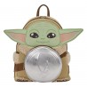 Loungefly Star Wars: The Mandalorian - Grogu & Anzellan 10" Faux Leather Mini Backpack