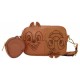 Loungefly Chip 'n' Dale - Crossbody 7" Faux Leather Sling Bag with Coin Bag
