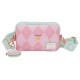 Loungefly Mickey & Friends - Tennis Crossbody 7" Faux Leather Sling Bag with Coin Bag