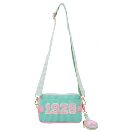 Loungefly Mickey & Friends - Tennis Crossbody 7" Faux Leather Sling Bag with Coin Bag