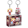 Hazbin Hotel POP! Vinyl Keychain 2-Pack Charlie & Vaggie 4 cm