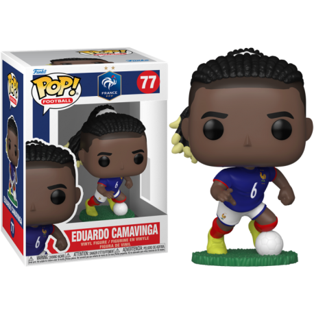 Funko Pop 77 Eduardo Camavinga, Football (Soccer): France