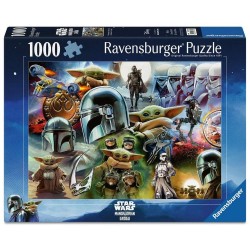 The Mandalorian and Grogu Jigsaw Puzzle (1000 Pieces)