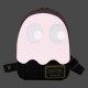Loungefly Pac-Man - Pinky Ghost Glow-in-the-Dark 8" Faux Leather Crossbody Sling Bag