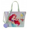 Loungefly The Little Mermaid (1989) - Ariel, Flounder & Sebastian 9" Tote Bag with Coin Bag