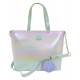 Loungefly The Little Mermaid (1989) - Ariel, Flounder & Sebastian 9" Tote Bag with Coin Bag