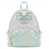 Loungefly The Little Mermaid (1989) - Iridescent Pearl 10" Faux Leather Mini Backpack