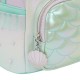 Loungefly The Little Mermaid (1989) - Iridescent Pearl 10" Faux Leather Mini Backpack