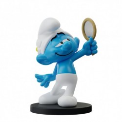 The Smurfs - Smurf with Mirror Resin Statue