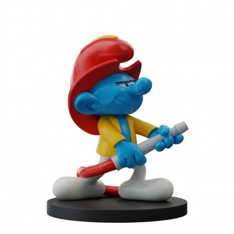 The Smurfs - Smurf as Firefighter Resin Statue