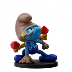 The Smurfs - Smurf with Jetpack Resin Statue