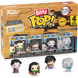 Demon Slayer - Nezuko Kamado, Giyu Tomioka, Tamayo & Mystery Bitty Pop! Vinyl Figure 4-Pack