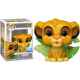 Funko Pop 1733 Simba with Leaves (Excl.), The Lion King