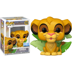 Funko Pop 1733 Simba with Leaves (Excl.), The Lion King