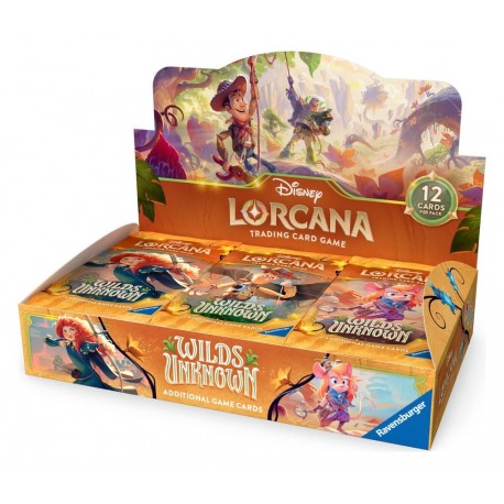 Disney Lorcana TCG Wilds Unknown Booster (24) *English Edition*