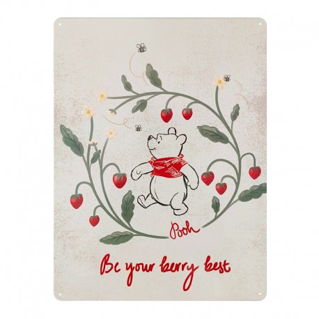 Disney - Metal Plate (A3) Winnie The Pooh