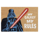Star Wars - My Galaxy My Rules Darth Vader Doormat
