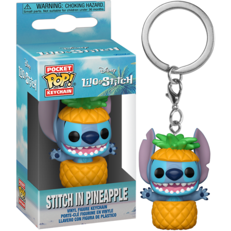 Lilo & Stitch - Stitch in Pineapple Pocket Pop! Keychain