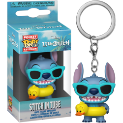 Lilo & Stitch - Stitch in Tube Pocket Pop! Keychain