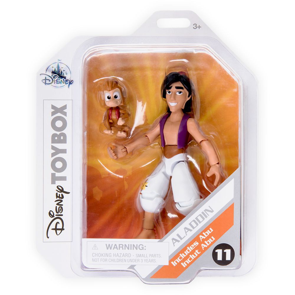 Helderheid Toestemming halsband Aladdin Action Figure with Abu – Disney Toybox - Wondertoys.nl