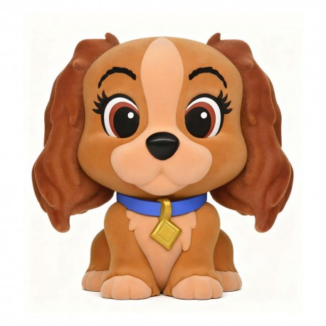 Lady and the Tramp Figural Bank Lady (with special Flocking) 20 cm