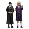 NECA Wednesday Action Figures 2 Pack Wednesday Addams (Nevermore Uniform) and Enid 20 cm