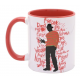 Nightmare on Elm Street Mok Red Inside11oz - Freddy Krueger Graffiti