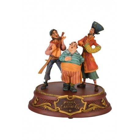 Disney Singing Pirates Figurine, Pirates Of The Caribbean