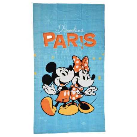 Disney Mickey & Minnie Beach Towel, Disneyland Paris (180cm x 100cm)