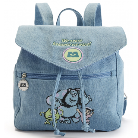 Disney Monsters, Inc. Denim Backpack