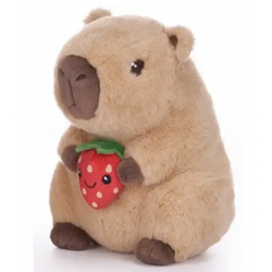 Capybara Plush 22cm Strawberry