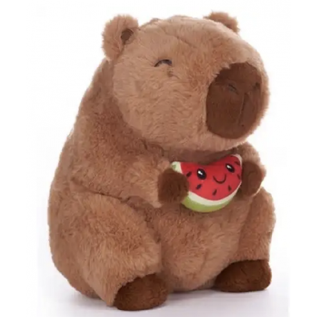 Capybara Knuffel 22cm Watermeloen