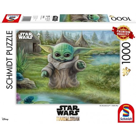 Star Wars The Mandalorian Thomas Kinkade Puzzel 1000 pcs