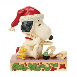 Jim Shore - Snoopy And Woodstock With List