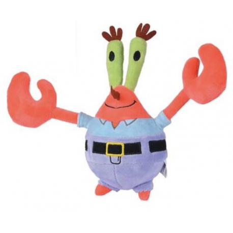 Krabs Plush 20cm, Spongebob Squarepants