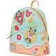 Loungefly Mickey & Minnie - Beach Fun 10" Faux Leather Mini Backpack