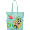 Loungefly Mickey & Minnie - Beach Fun 14" Faux Leather Tote Bag