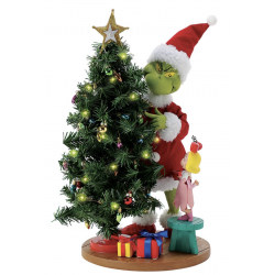 Possible Dreams By D56 - Fixing The Light (Grinch Figurine)